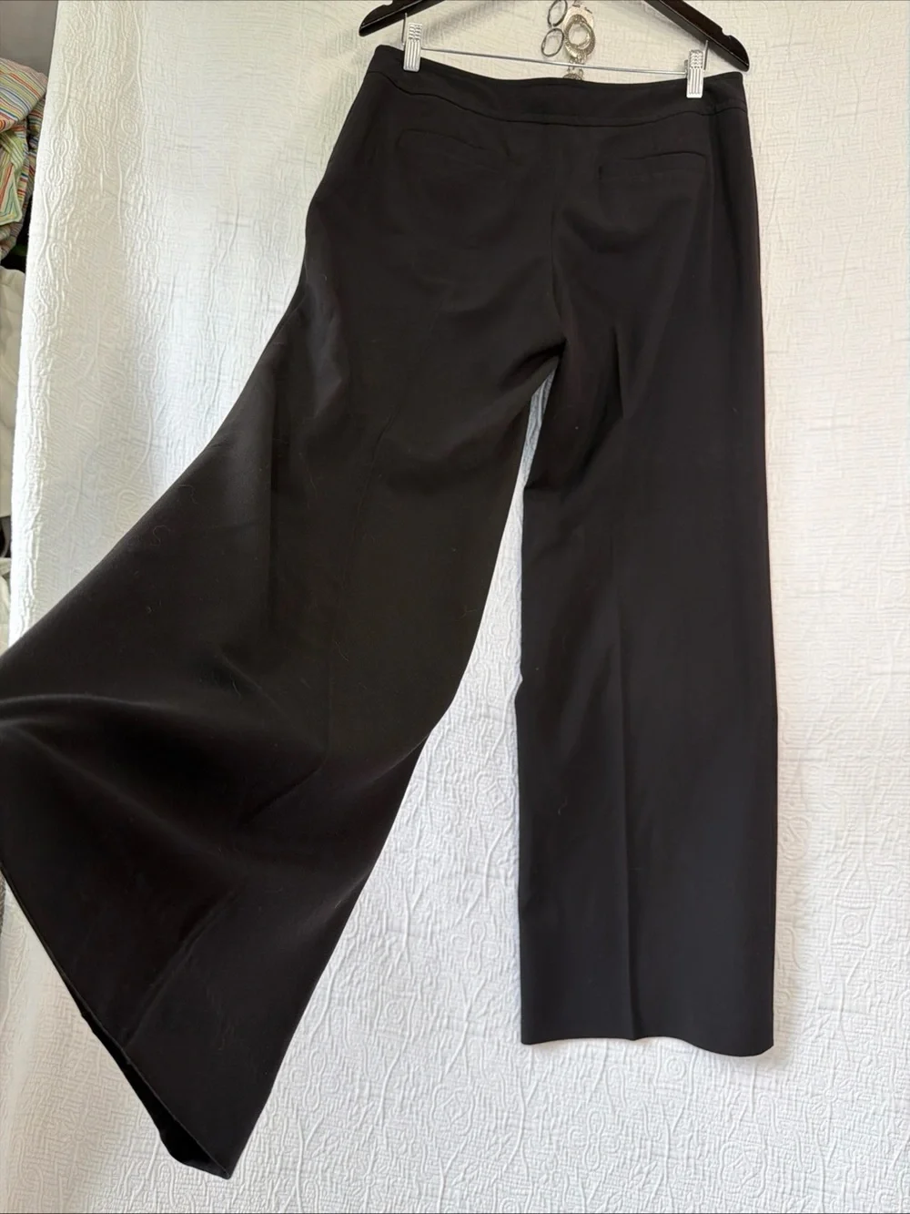 The Limited Cassidy Wide Leg Dress Pants Size 10 Black Trousers Slacks Office - Picture 13 of 16